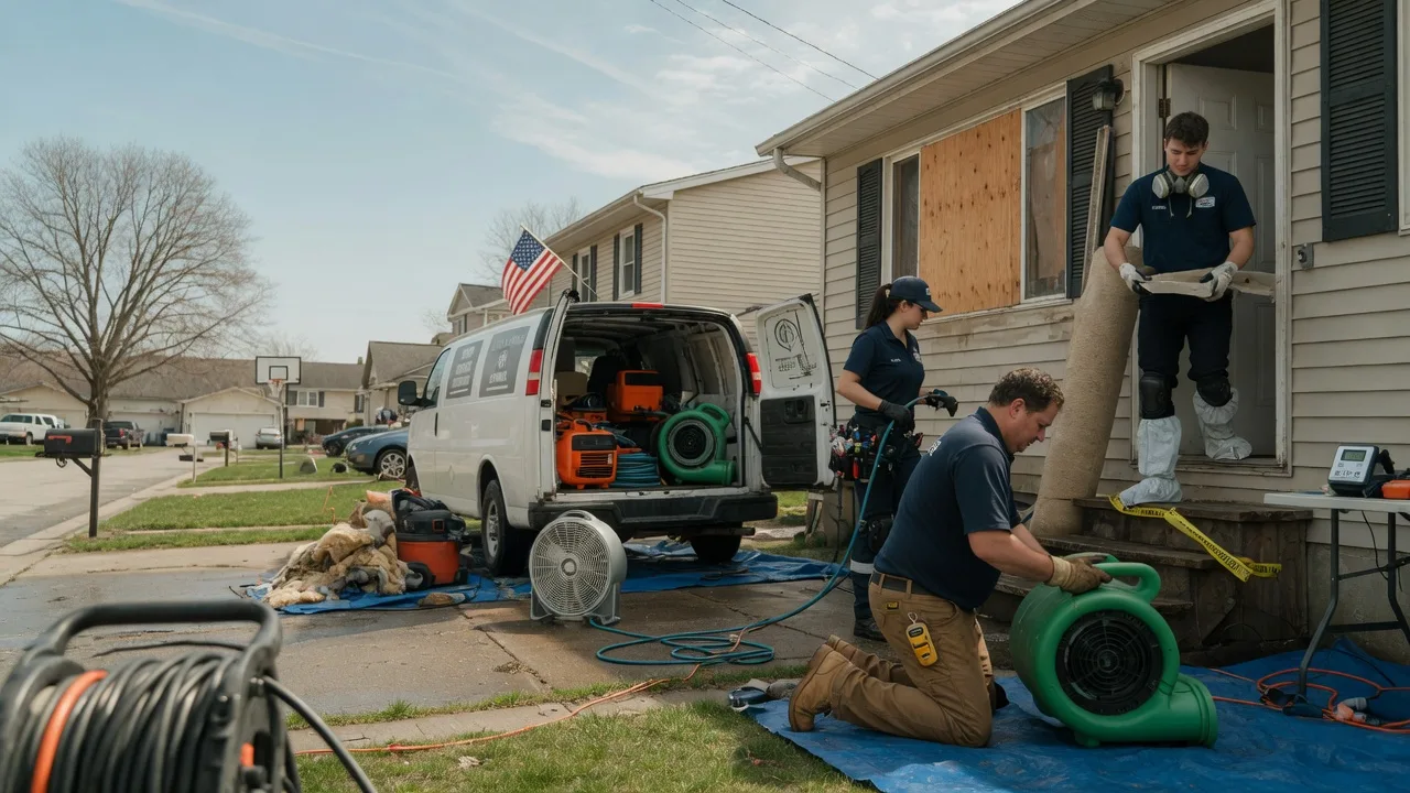 Water Damage Restoration in Middleport, NY near me